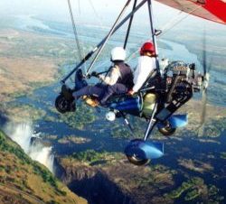 Scenic flights over the waterfalls